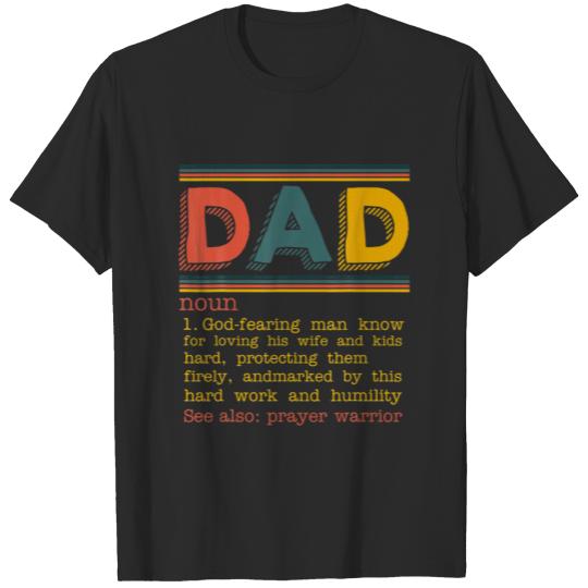 Dad Noun Definition Father's Day T-shirt