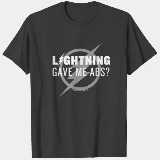 The Flash | "Lightning Gave Me Abs?" T-shirt