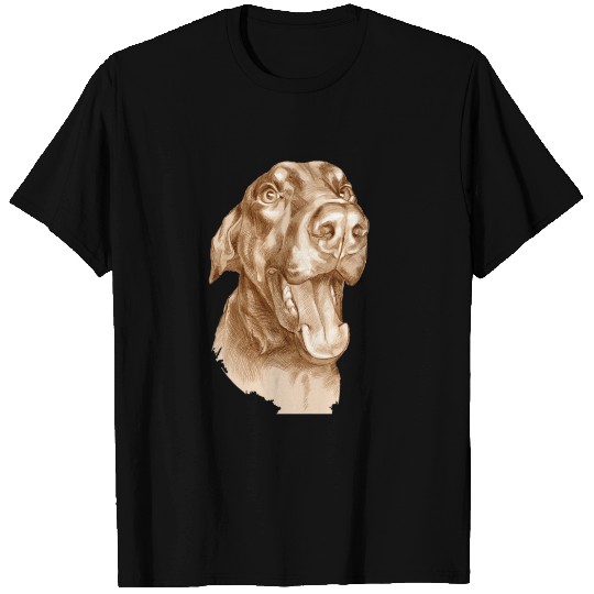 "Doberman Zeus" Customizable Personalized Gift Polo T-shirt
