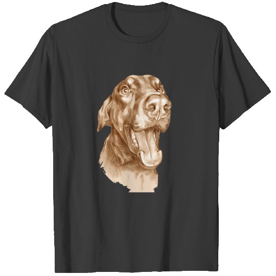 "Doberman Zeus" Customizable Personalized Gift Polo T-shirt