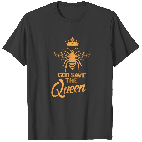 God Save The Queen, Beekeeper, Bee Gift, Bee Lover T-shirt