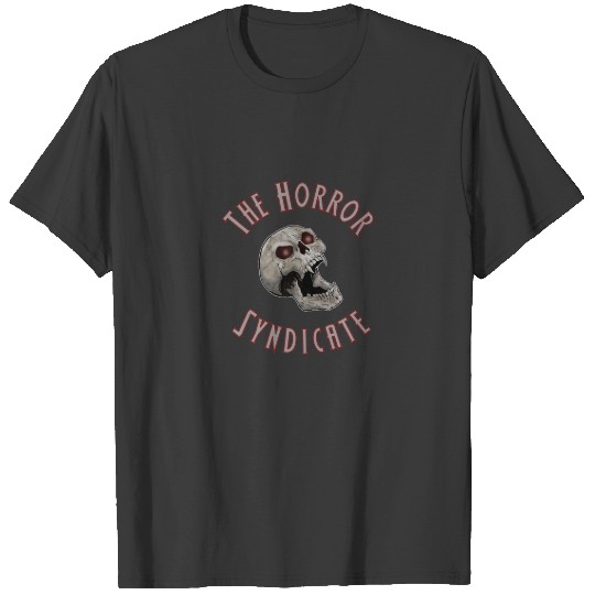 The Horror Syndicate Scary Halloween Skull T-shirt