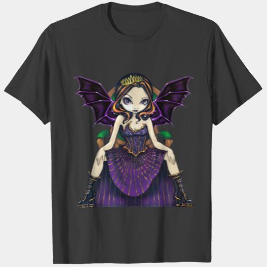Queen Of Halloween gothic fairy T-shirt