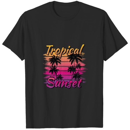 Retro Sunset Vintage T-shirt