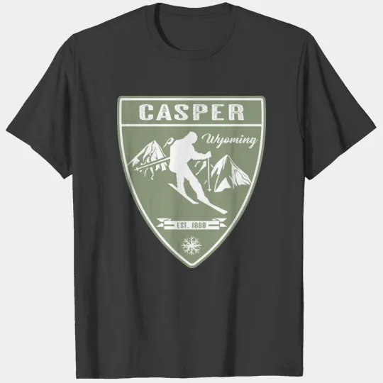 Ski Casper Wyoming T-shirt