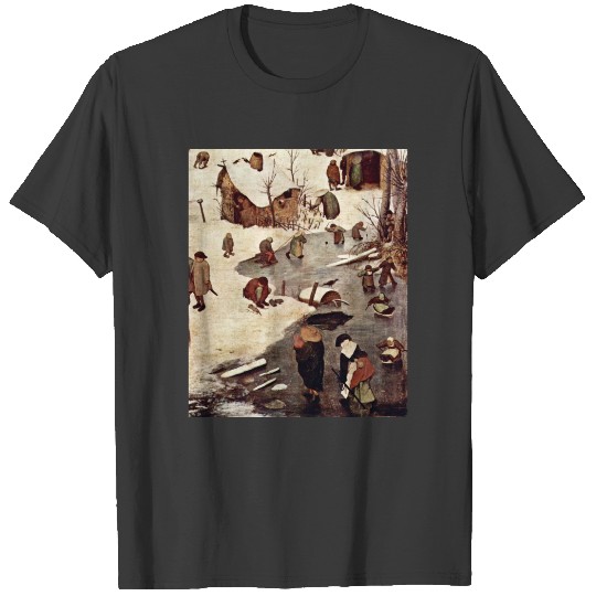 Census At Bethlehem, Detail By Bruegel D. Ä. Piete T-shirt