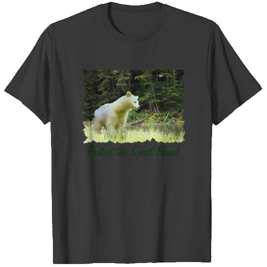 Discover SPIRIT BEAR & RAINFOREST Wildlife Supporter T-shirt
