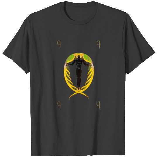 Erté - The Letter Q from the Alphabet Suite, 1976. Sleeveless T-shirt
