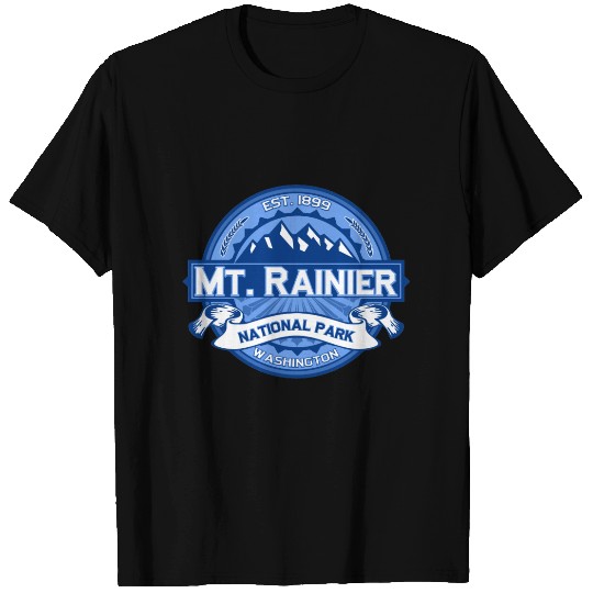Mt. Rainier Cobalt T-shirt