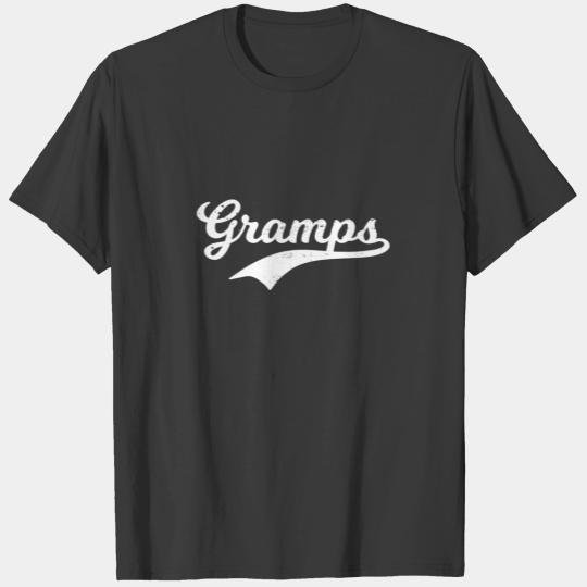 Gramps Grandpa Grandad Father's Day Gift Baseball T-shirt