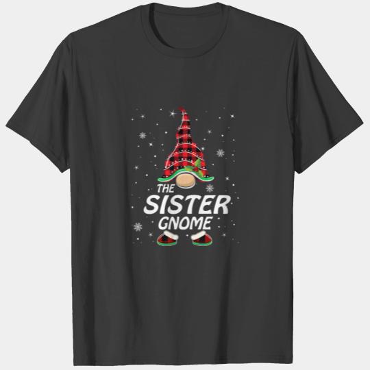 The Sister Gnome Matching Family Christmas Pajama T-shirt