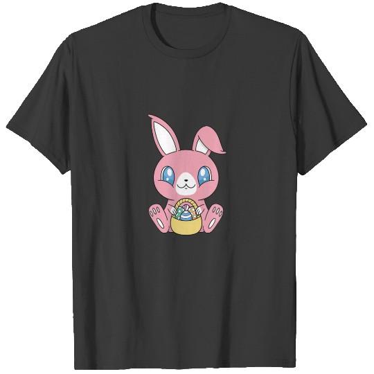 Cute Easter Rabbit Ears Gift For Kids And Women Ea T-shirt