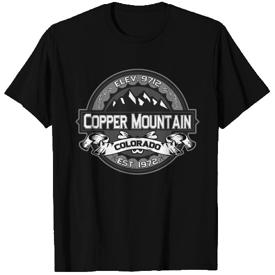 Copper Mountain Logo For Dark s T-shirt