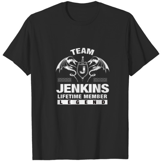 Discover Team JENKINS Lifetime Member Gifts T-shirt