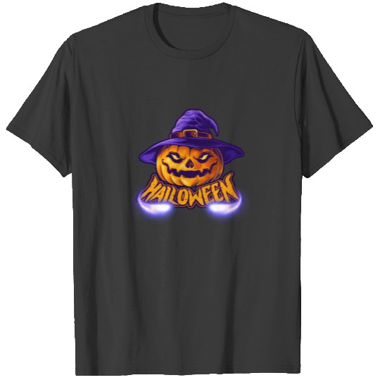 Girl’s Halloween Scary Jack O’ Lantern T-shirt