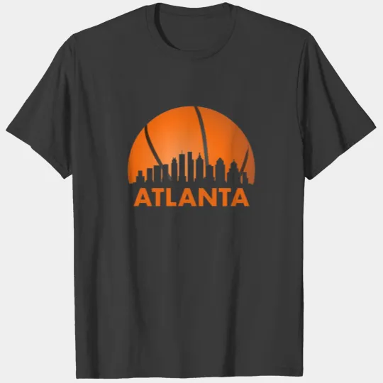 Atlanta Basketball B-Ball City of Atlanta Georgia T-shirt