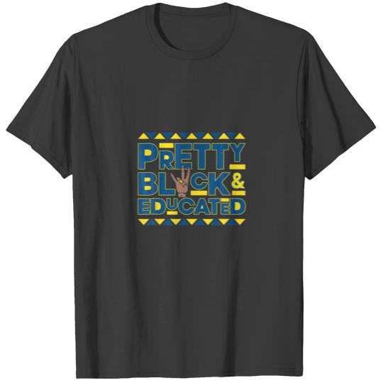 Sgrho Pretty Sigma Black Gamma And Educated Rho Wo T-shirt