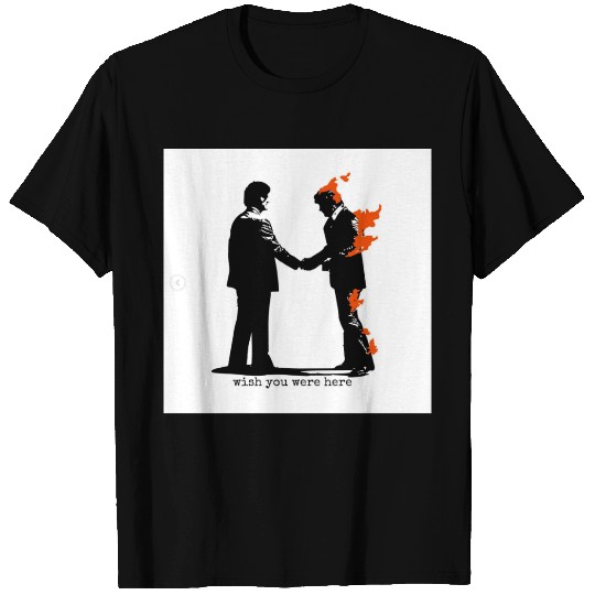 Wish You Were Here  white design T-shirt