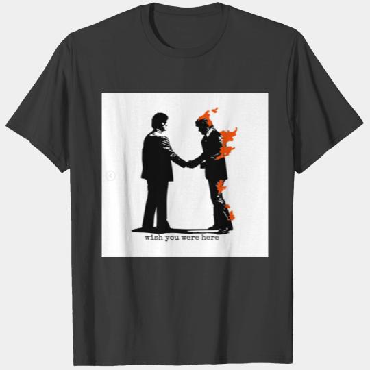 Wish You Were Here  white design T-shirt
