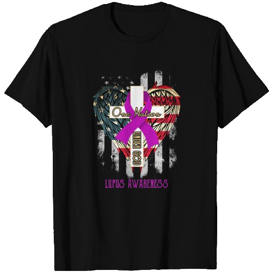 lupus  awareness one nation under god T-shirt