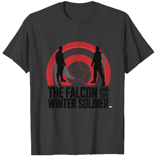 The Falcon and The Winter Soldier Silhouettes T-shirt