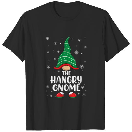 Discover Hangry Gnome Matching Family Christmas Pajamas Cos T-shirt