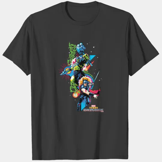 Thor: Ragnarok | Hulk and Thor Ready For Battle T-shirt