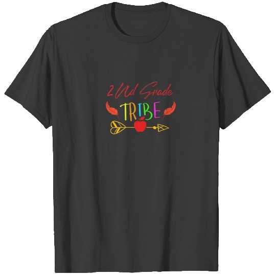 2ND GRADE Tribe Funny Teacher Team Fist Day Of Sch T-shirt