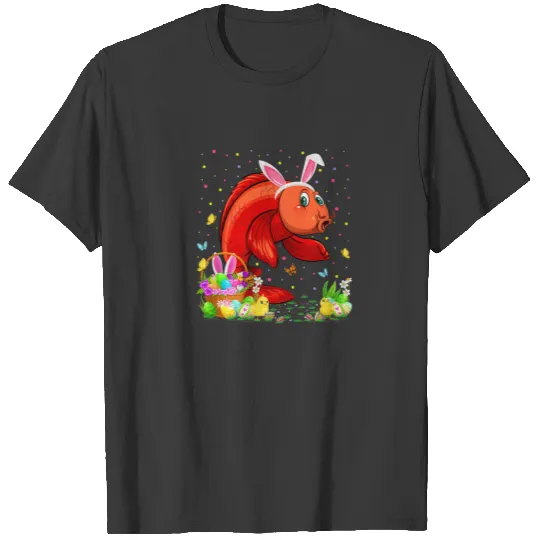 Easter Redfish Bunny Egg Hunting Redfish Easter Su T-shirt