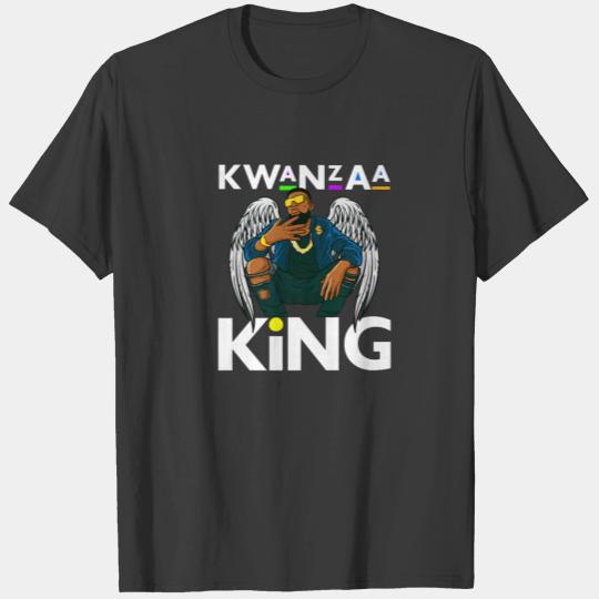Kwanzaa King Black Daddy Bruh Father Brother Melan T-shirt
