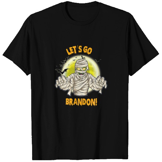Let's Go Brandon Zombies Halloween Funny T-shirt