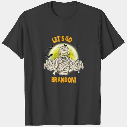 Let's Go Brandon Zombies Halloween Funny T-shirt