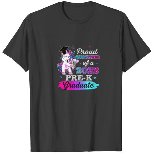 Proud God-Mother Of 2022 Pre-K Graduate Flossing U T-shirt