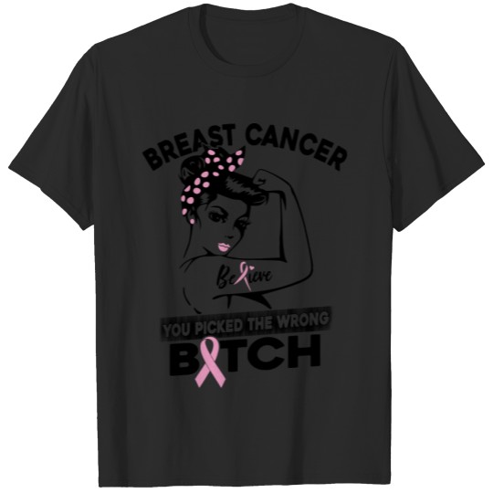 Breast Cancer Awareness Pick Wrong T-shirt