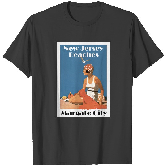 New Jersey Beaches ~ Margate City T-shirt