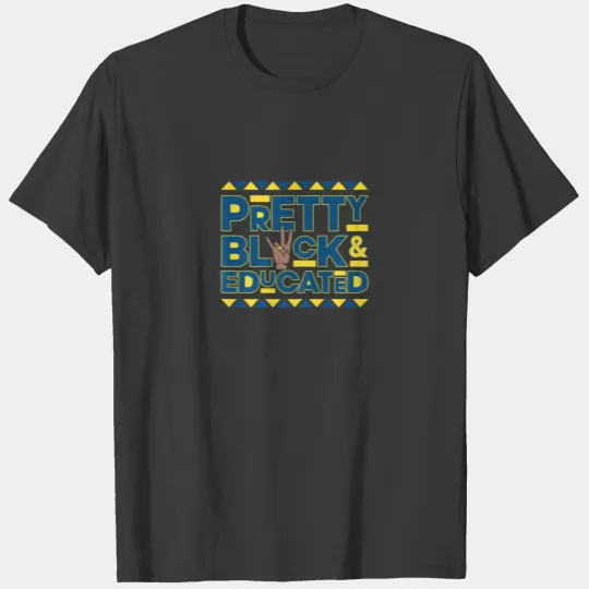 Womens Sgrho 1922 Pretty Sigma Hand Sign Gamma Bla T-shirt