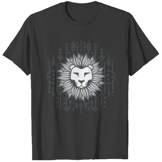 Tribal Lion Plus Size T-shirt