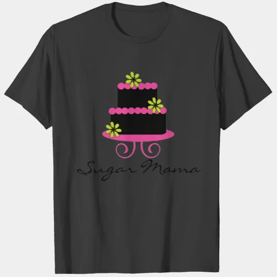 Sugar Mama T 3/4 sleeve cake artist T-shirt