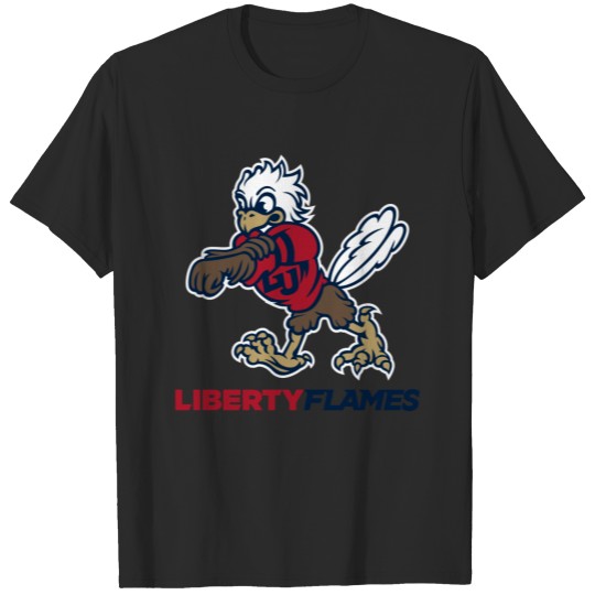 Liberty Flames Sparky Plus Size T-shirt