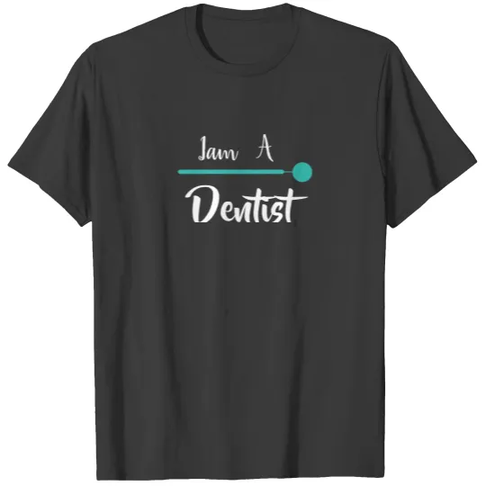 Iam A Dentist deep royal blue T-shirt