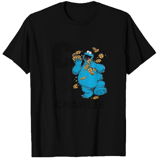 Vintage - C is for Cookie Monster | Add Your Name T-shirt