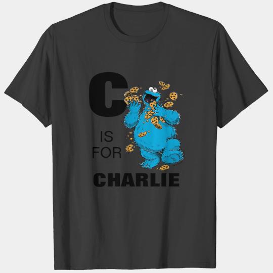 Vintage - C is for Cookie Monster | Add Your Name T-shirt