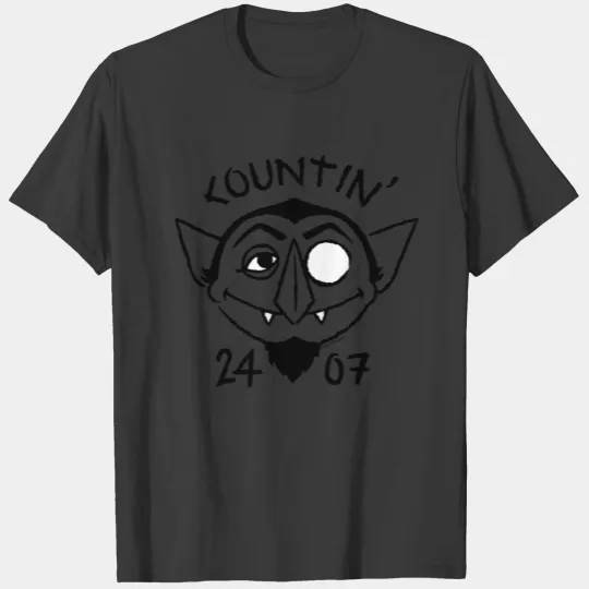 Count von Count Skate Logo - Countin' 24/7 T-shirt