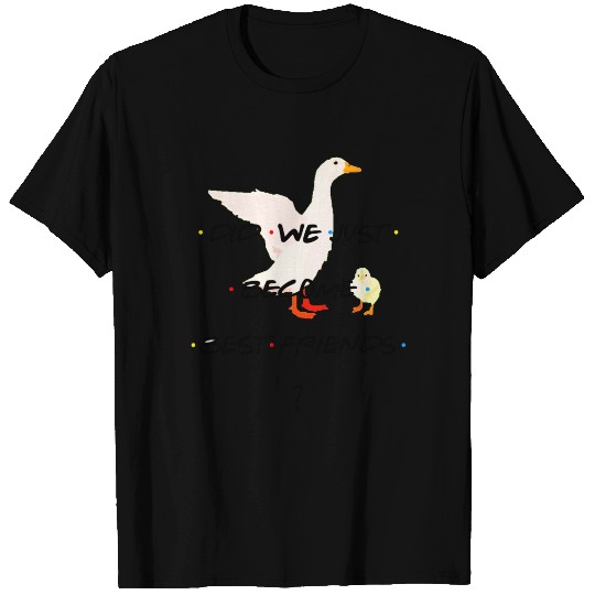 Personalized ♥ DID WE JUST BECOME BEST FRIENDS ♥ T-shirt