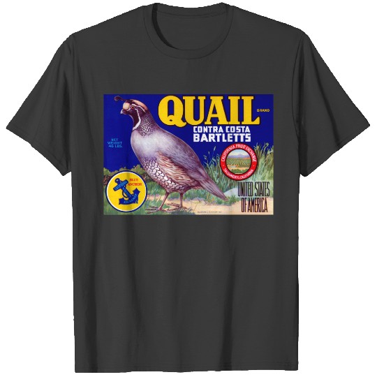 Quail Brand Contra Costa Bartletts T-shirt