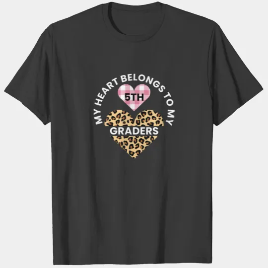 Conversation Heart Love Valentines Day 5Th Grade T T-shirt
