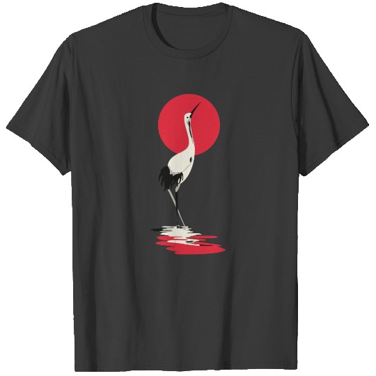 Japanese Heron T-shirt