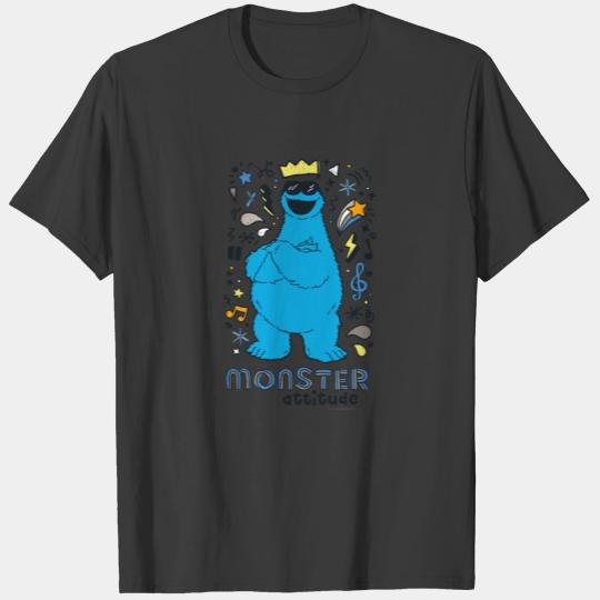 Sesame Street | Cookie Monster - Monster Attitude T-shirt