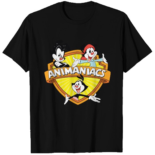 Animaniacs | Warner Brothers & Sister WB Shield T-shirt