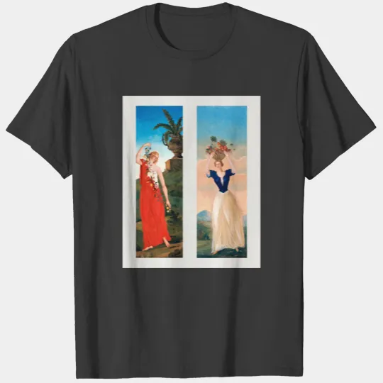 Fine Art The four seasons by Paul Cézanne Polo T-shirt